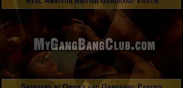  European Sluts In Hardcore GangBang
